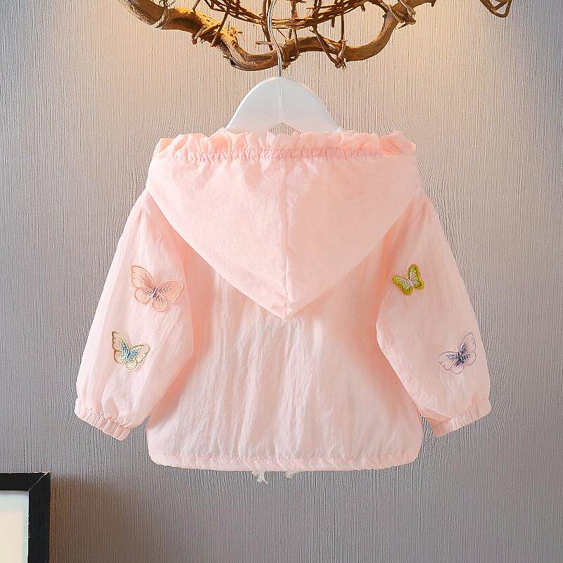 女宝宝夏季防晒衣2025新款1-2-6岁3女童洋气时髦公主外套空调服潮