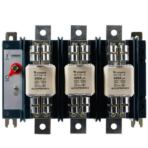 HH15熔断器式隔离开关QSA刀开关配熔芯3P三相380V
