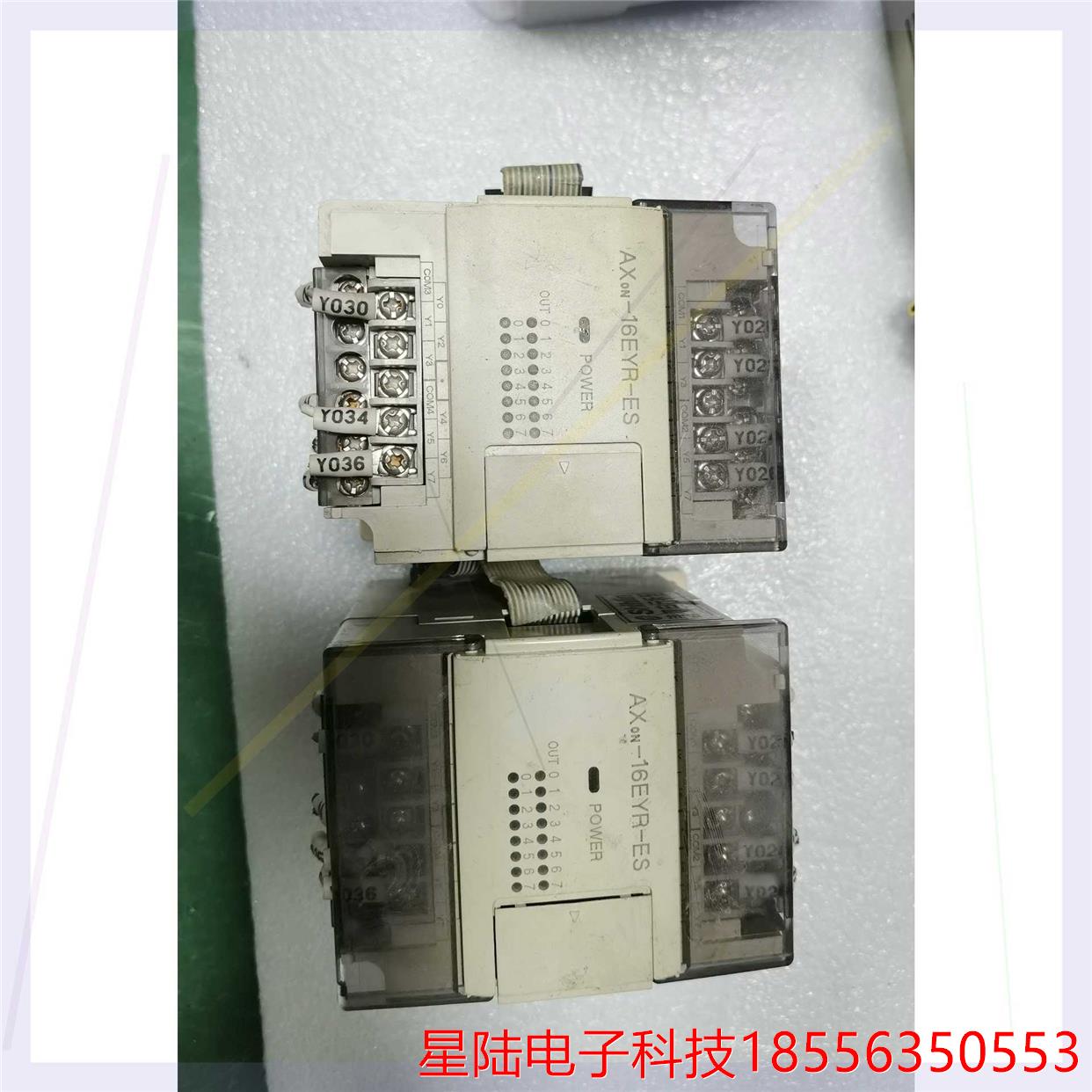 士林可程式控制器AX0N一16EYR一Es二手设备取下的士林