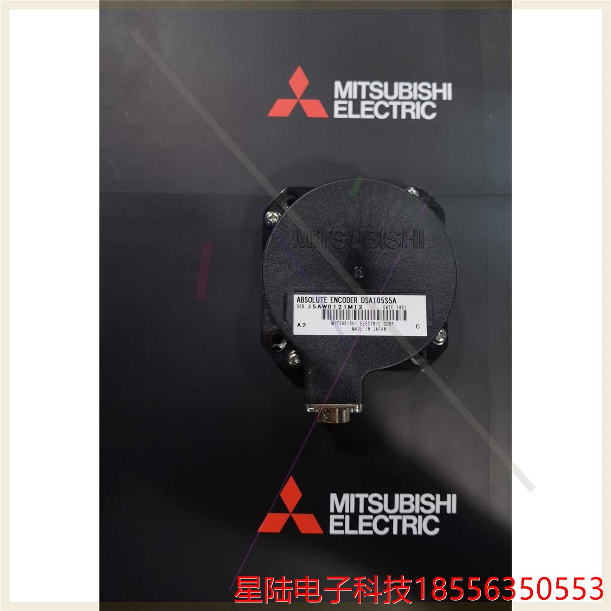 三菱伺服电机编码器OSA105S5A  全新   不要拿翻新