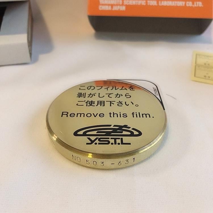 日本YAMAMOTO洛氏硬度标准块HRMS107 67 HRRS105 123山本科学进口