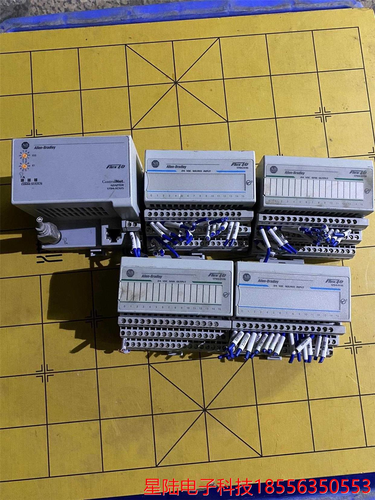 AB PLC1794-ACN15一个1794-OV16两个1