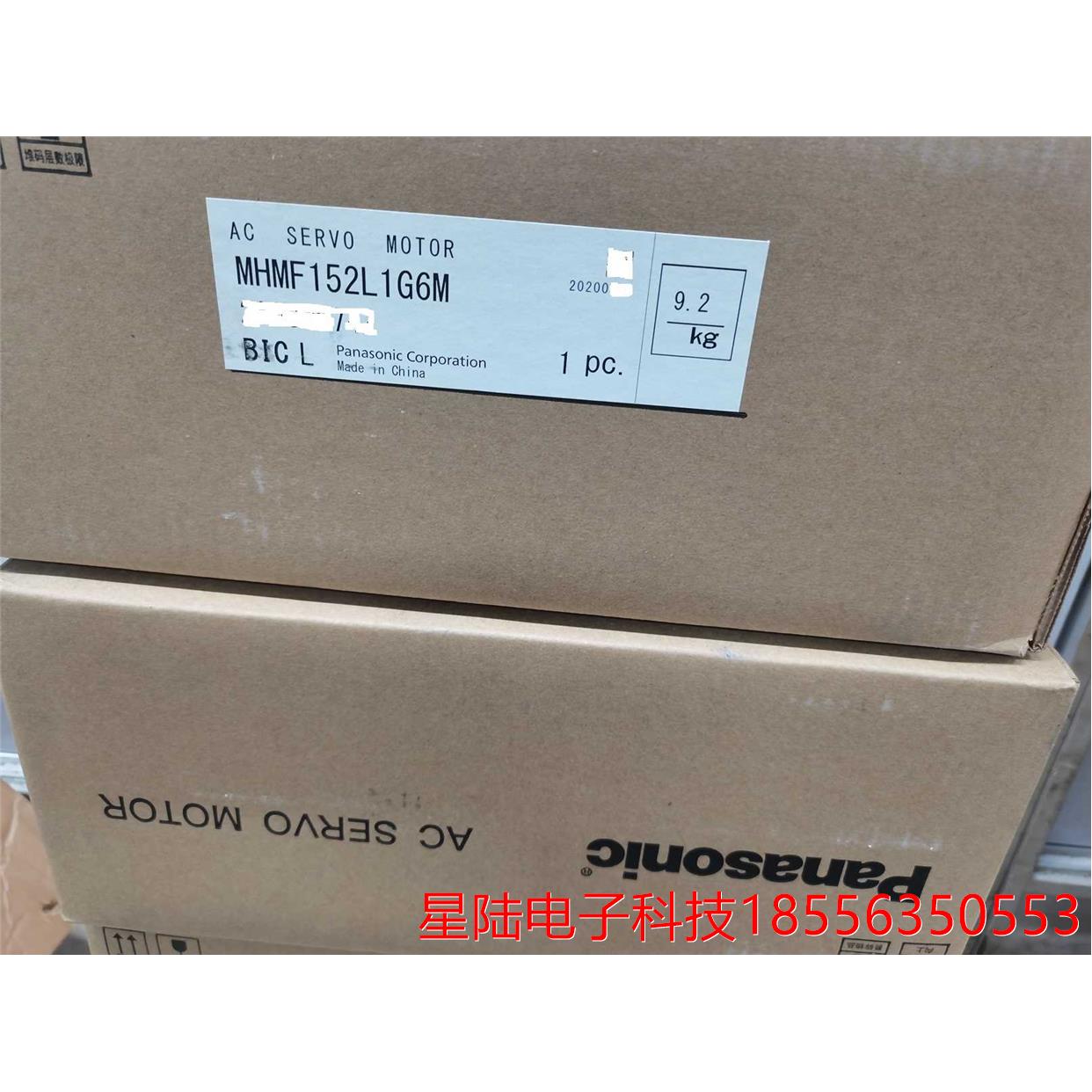 A6伺服MHMF152L1G6M+MDDLN55SE口罩机工程余货全新