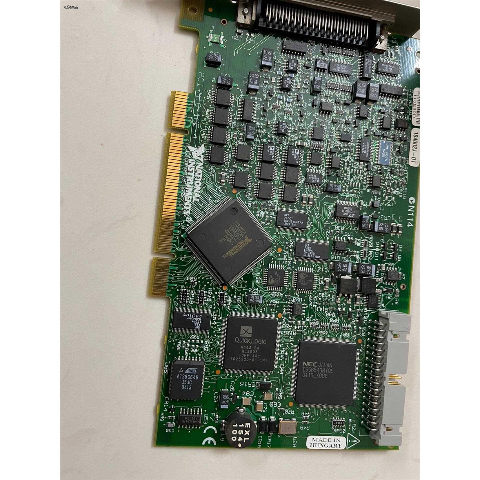 美国NI PCI-MIO-16E-4数据采集卡，功能包好，到