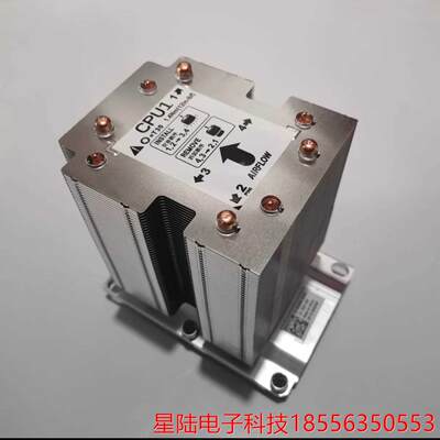 全新Dell T7920 T7820 T5820图形工作站CPU散热器R5NN8 C20W8