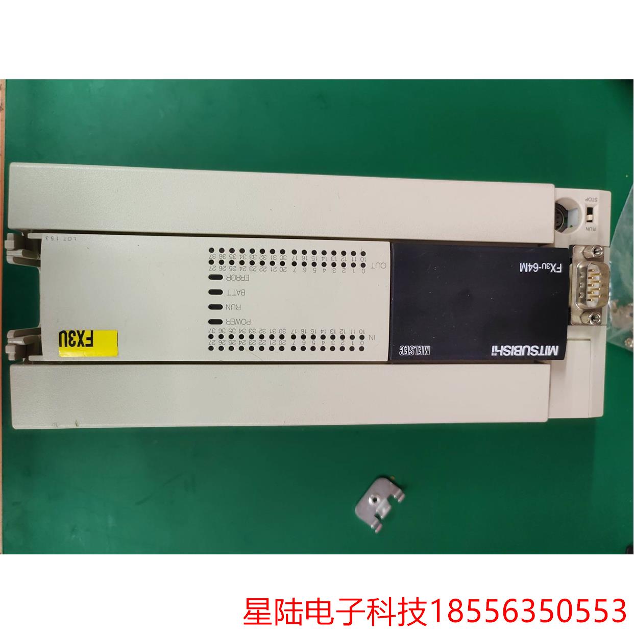 三菱PLC，FX3U-64MT/ES-A，成色充新，实物拍摄