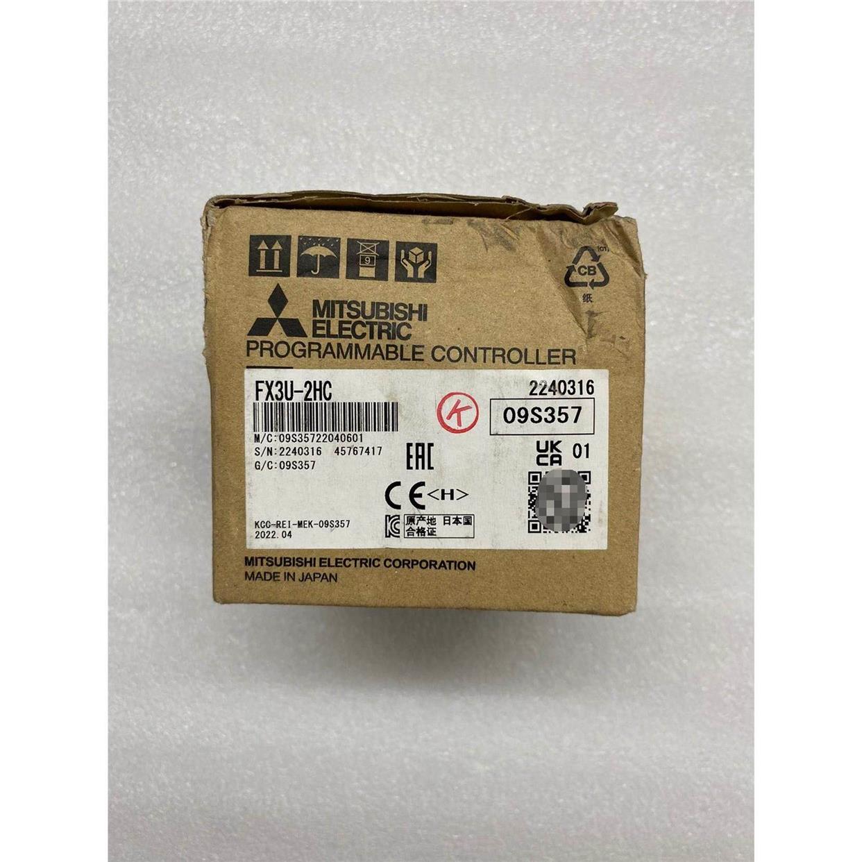 三菱可编程控制器扩展模块，型号FX3U-2HC，包原装全新正