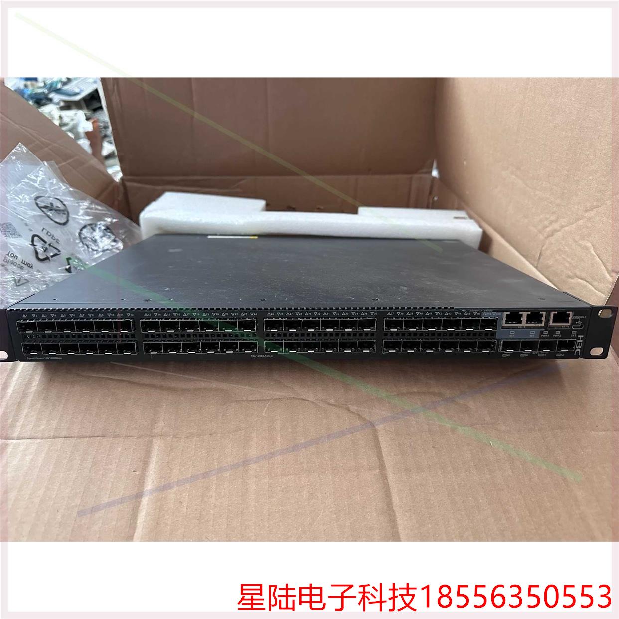 H3C LS-5552F-EI-D 以太网交换机主机。支持4