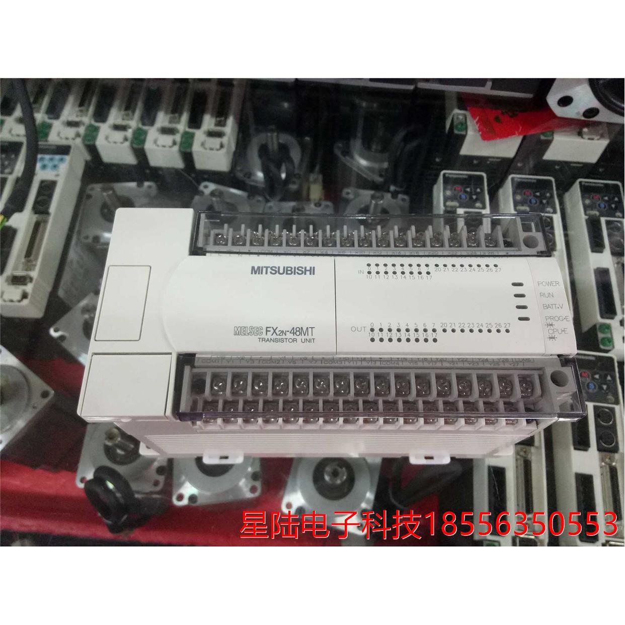三菱PLC FX2N-64MR 48MT-001功能包好成色漂亮现货