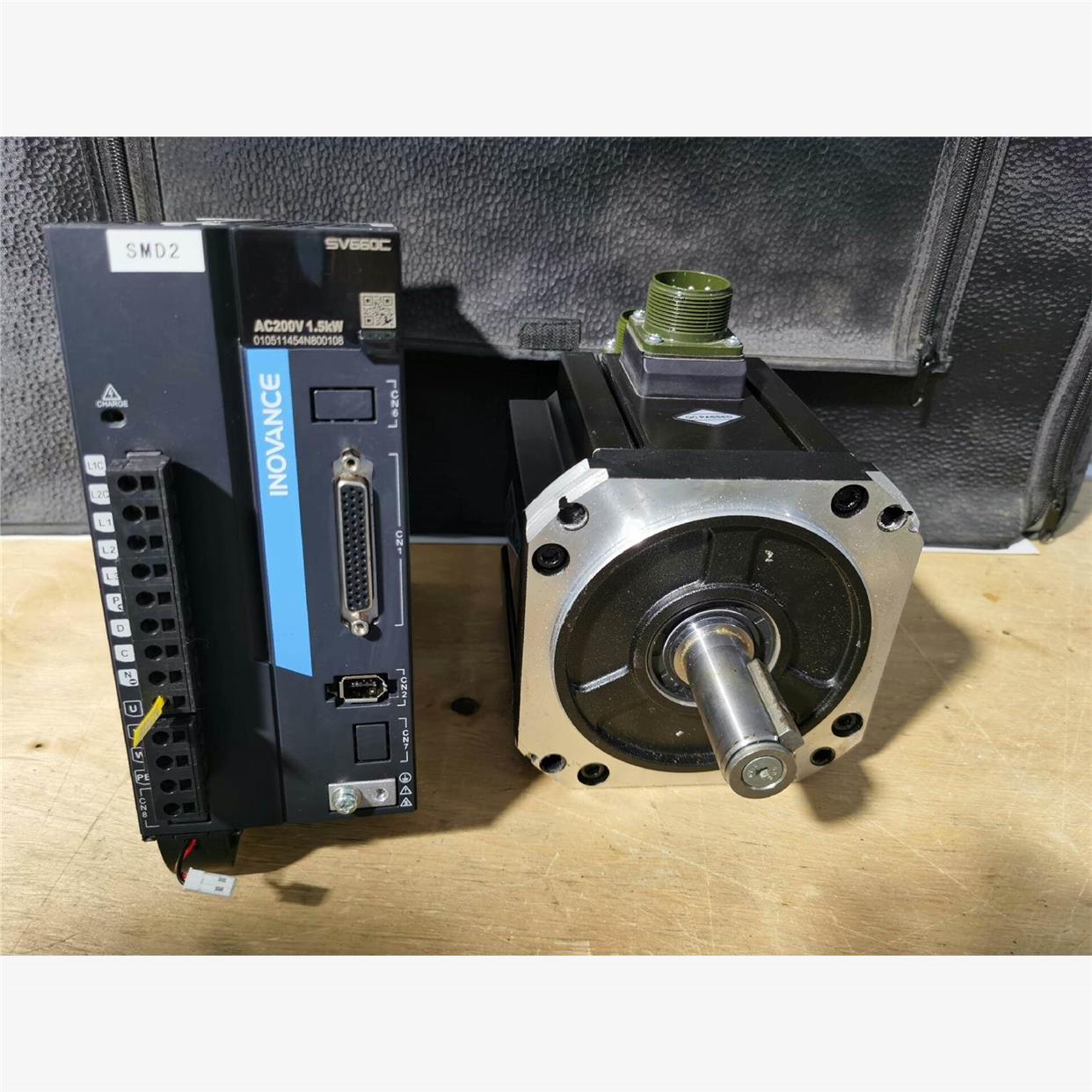 汇川1.3KW套装220V 脉冲型支持CANopen协议，成