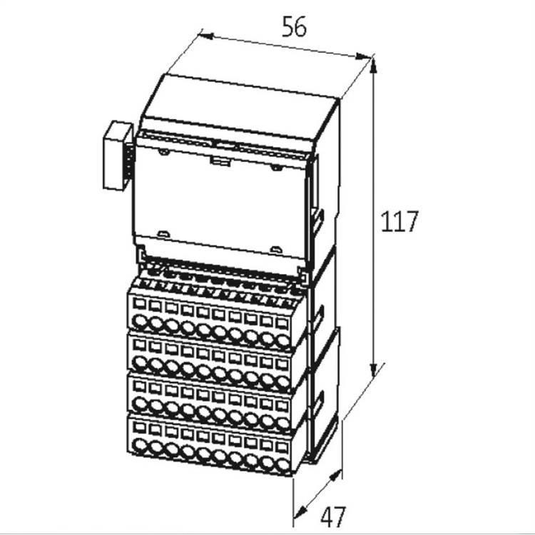 56118 MURR穆尔 CUBE20 扩展模块 数字量输出 DO32 - (E)