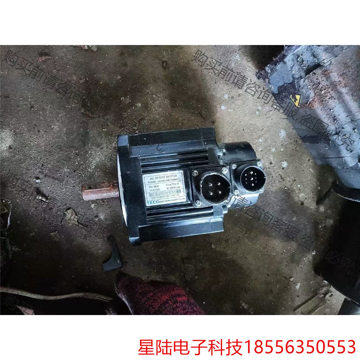 东元伺服电机 1KW JSMA-MB10ABK01 功能包好 拍前询价