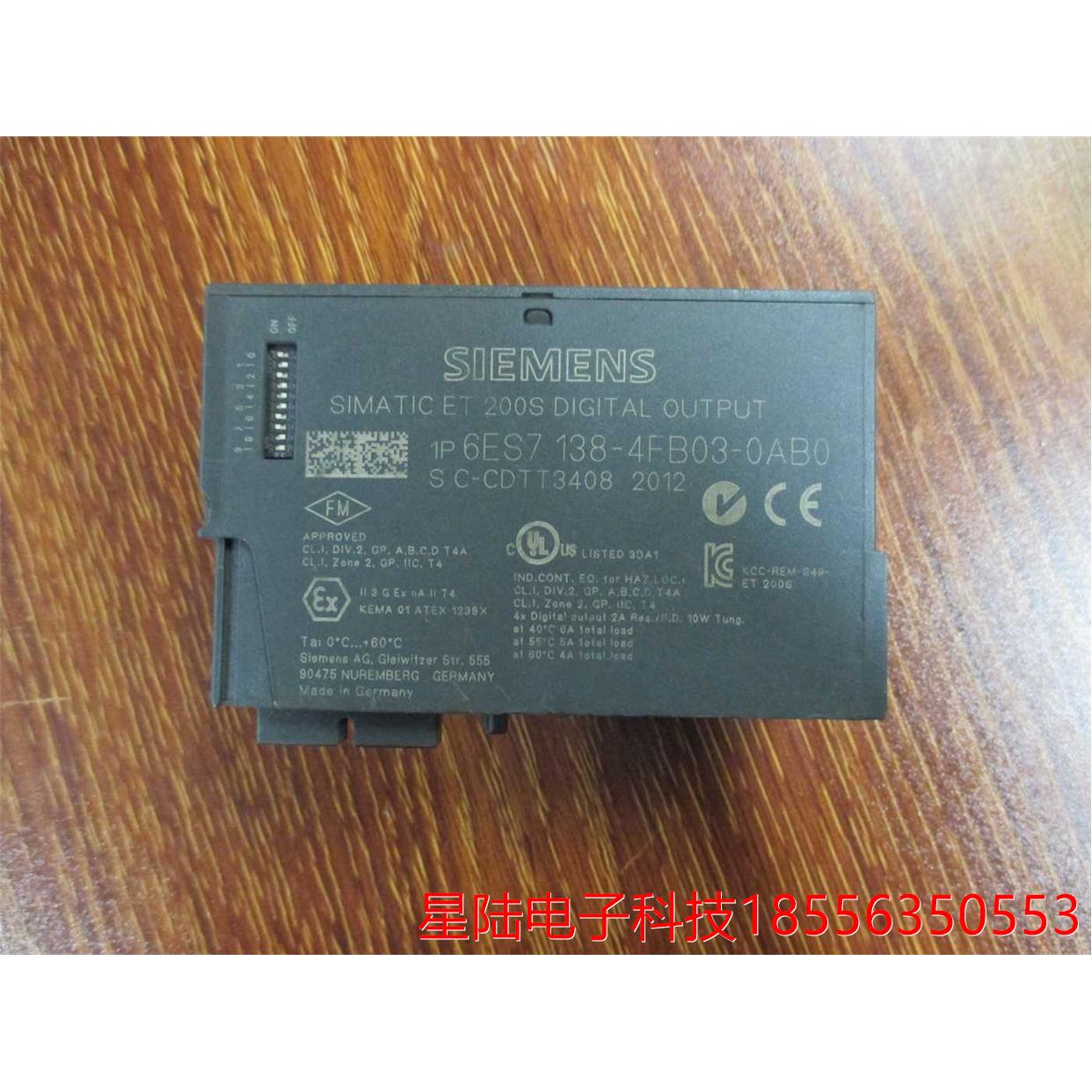 PLC 6ES7138-4FB03-0AB0
