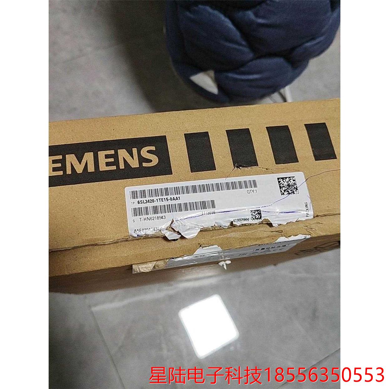 驱动器6SL3420-1TE15-0AA1原装全新开封