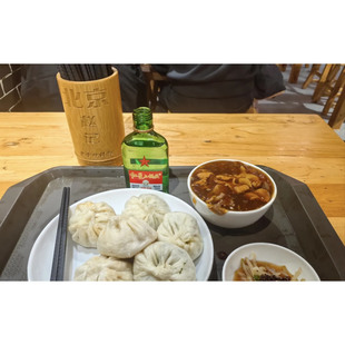 缘赵记包子铺老北京炒肝猪肉大葱牛肉馅包子薄皮大馅代购顺丰快递