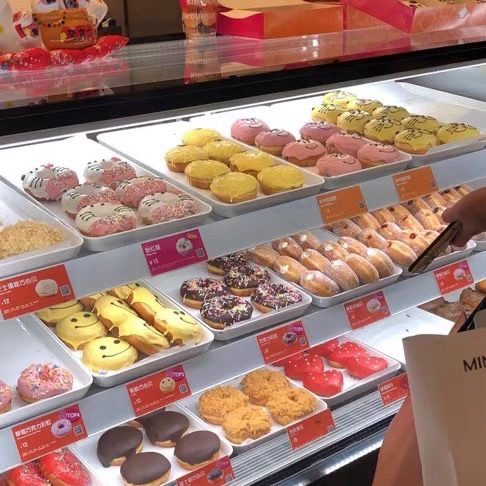 DUNKIN DONUTS唐恩都乐甜甜圈礼盒装6个糕点心情人节礼物顺丰包邮 零食/坚果/特产 中式糕点/新中式糕点 原图主图