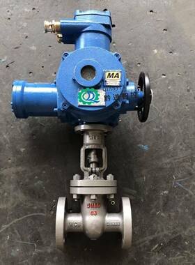 ZJ941W-64PDN50小口径矿用电动闸阀MA煤安认证660V法兰连接ZB30