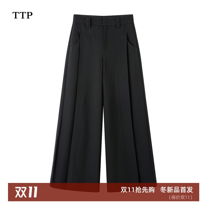 直筒休闲裤阔腿裤西装裤