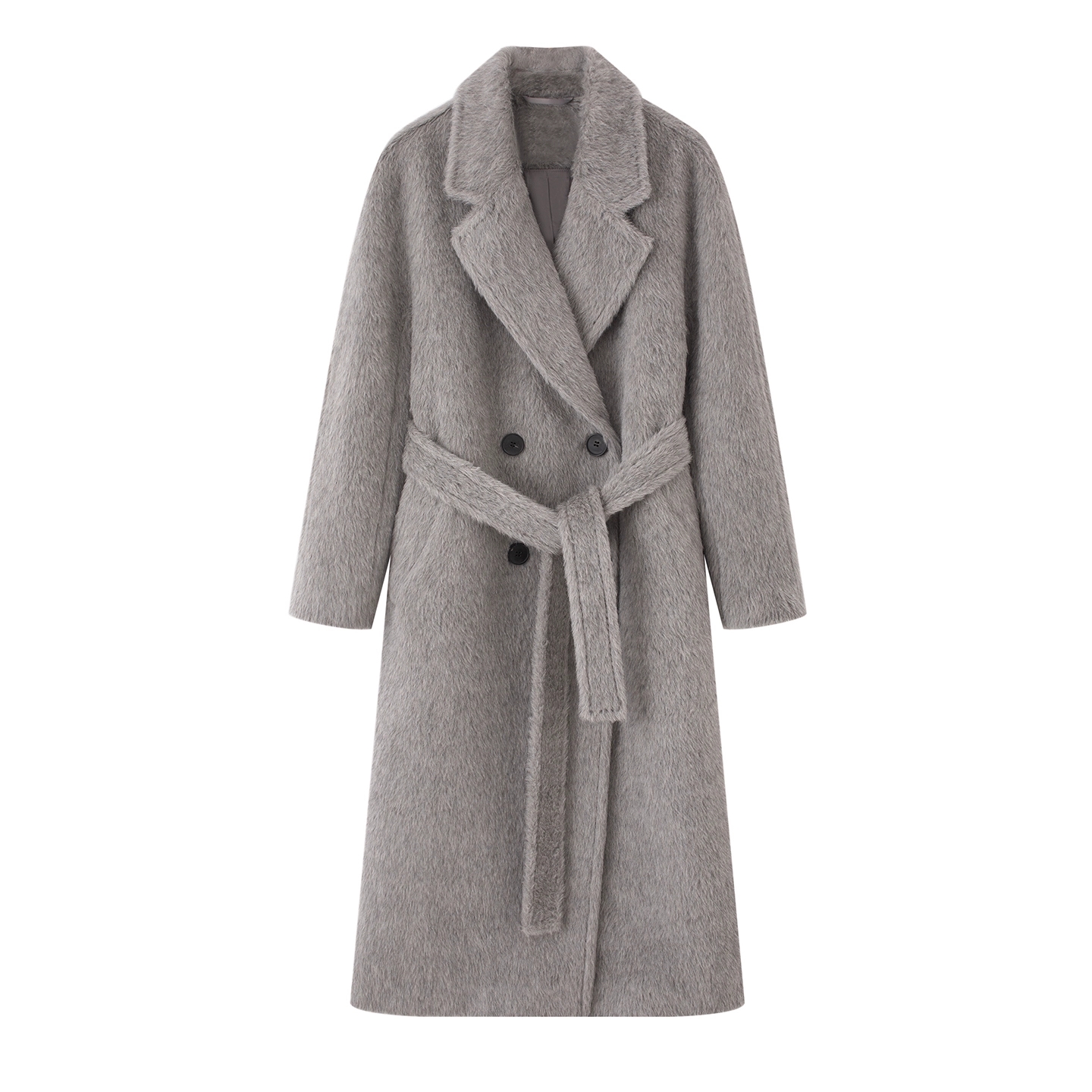 长款双面呢大衣女毛呢外套