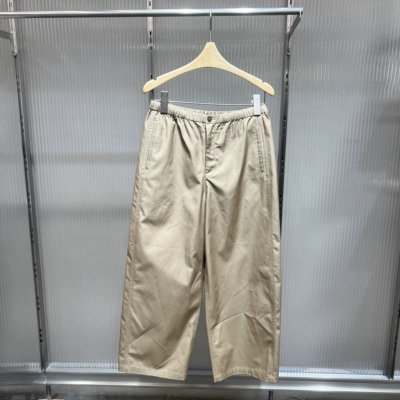 夏新品休闲裤阔腿九分裤