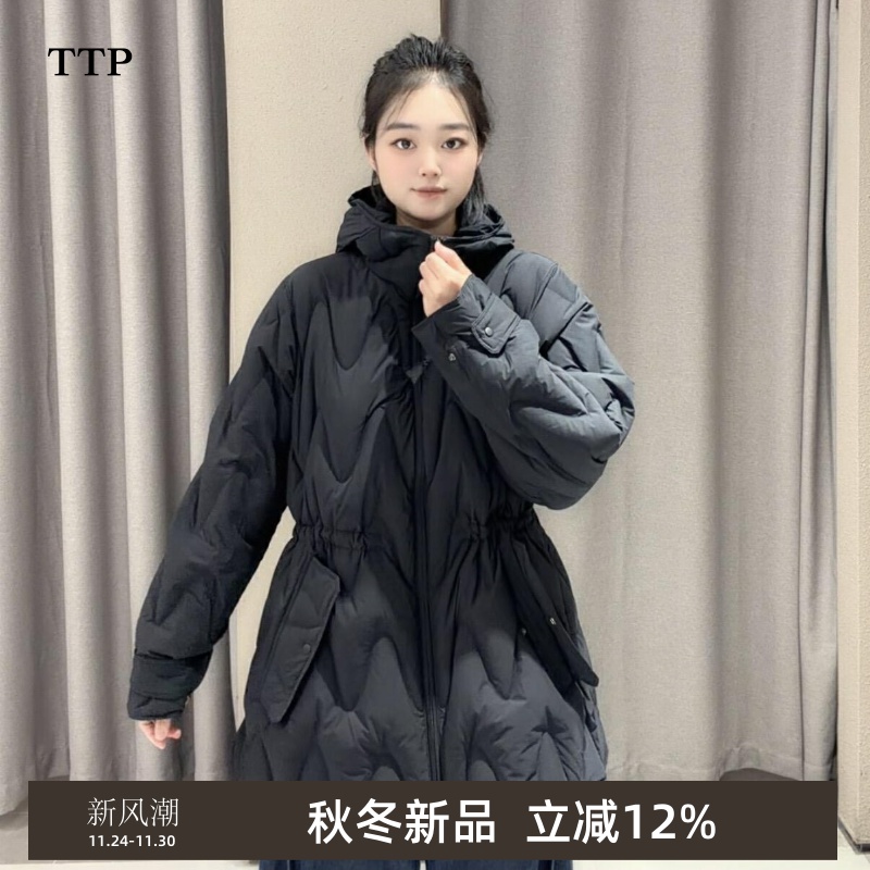 商场同款新品羽绒服中长款