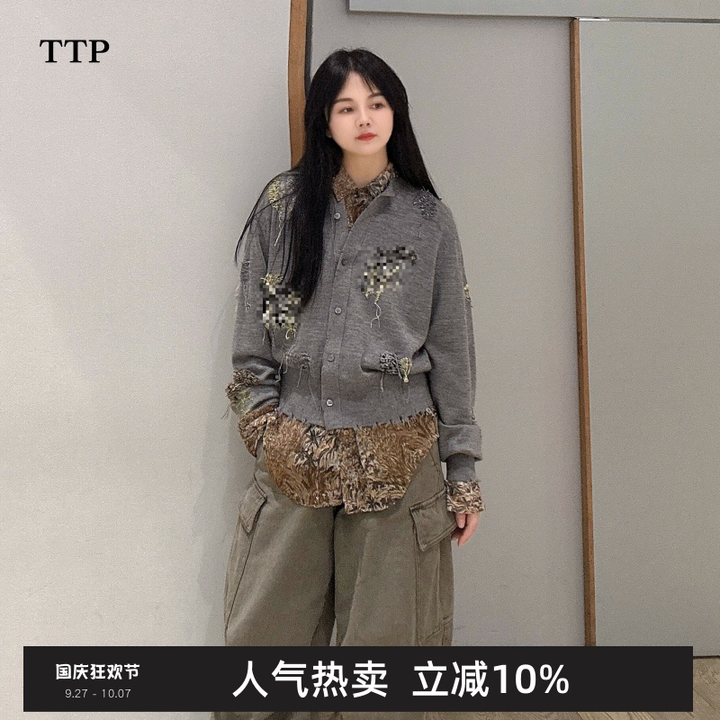 商场同款25秋新品针织开衫女