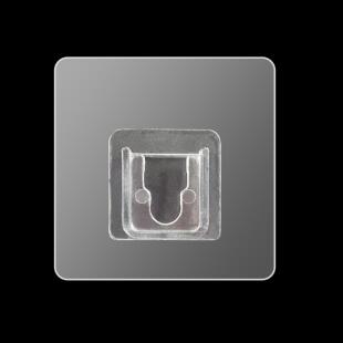 U型强力粘胶置物架粘贴片免打孔肥皂盒通用透明无痕配件卡槽母扣