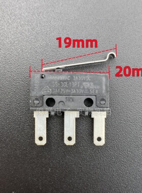 欧姆龙OMRON SS-3GL13PT微动开关3脚R柄3A125VAC检测复位限位按键