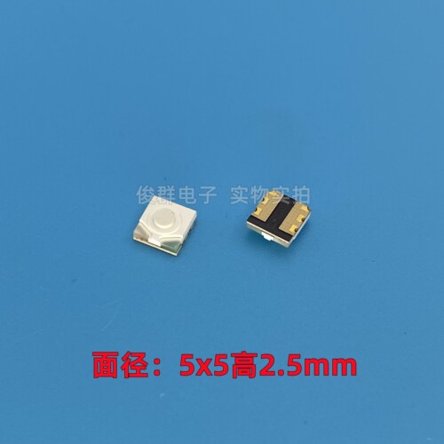 日本西铁城CITIZEN LS6J2M-1SR-T带红灯LED轻触开关贴片6脚按键
