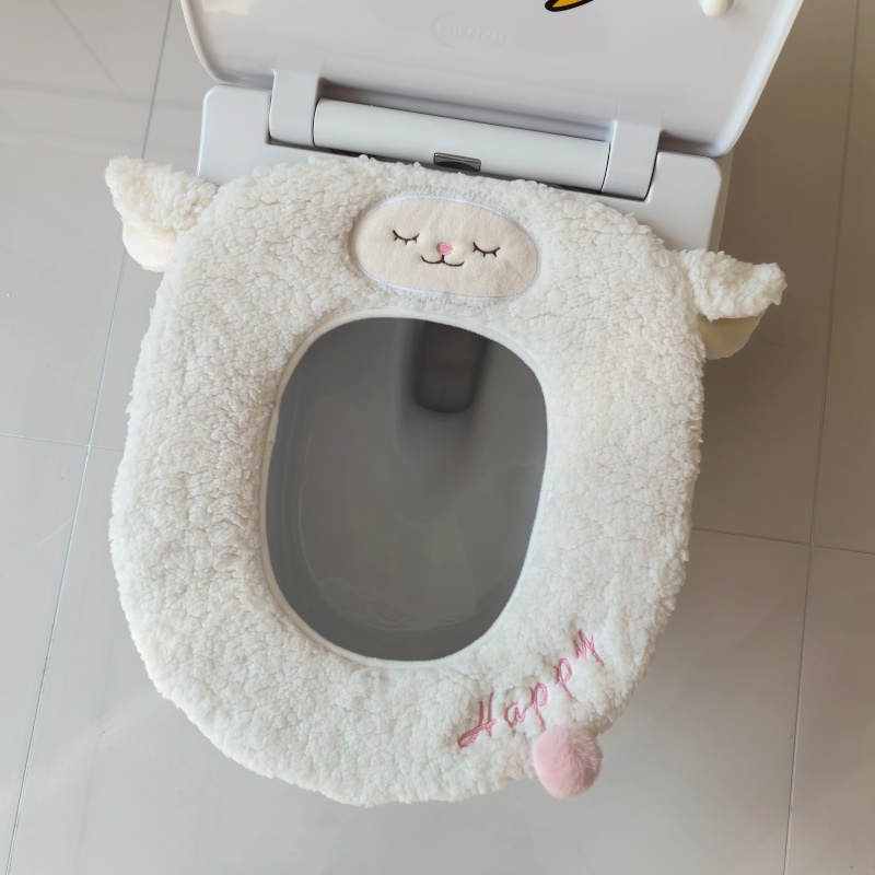 马桶垫新款家用坐便套加厚秋冬马桶坐垫垫子常用款马桶垫子魔术扣