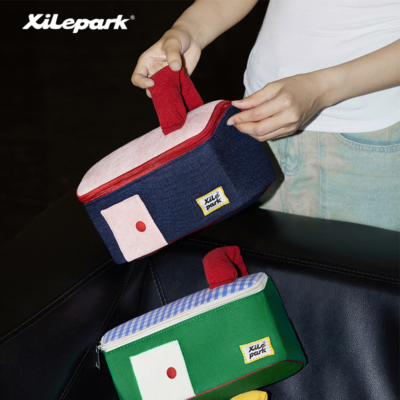 xilepark化妆包旅行便携可爱大容量收纳包收纳袋原创设计洗漱包