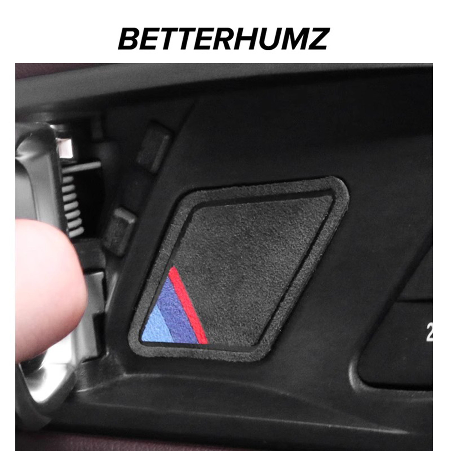 适用宝马新3系改装内门碗装饰贴