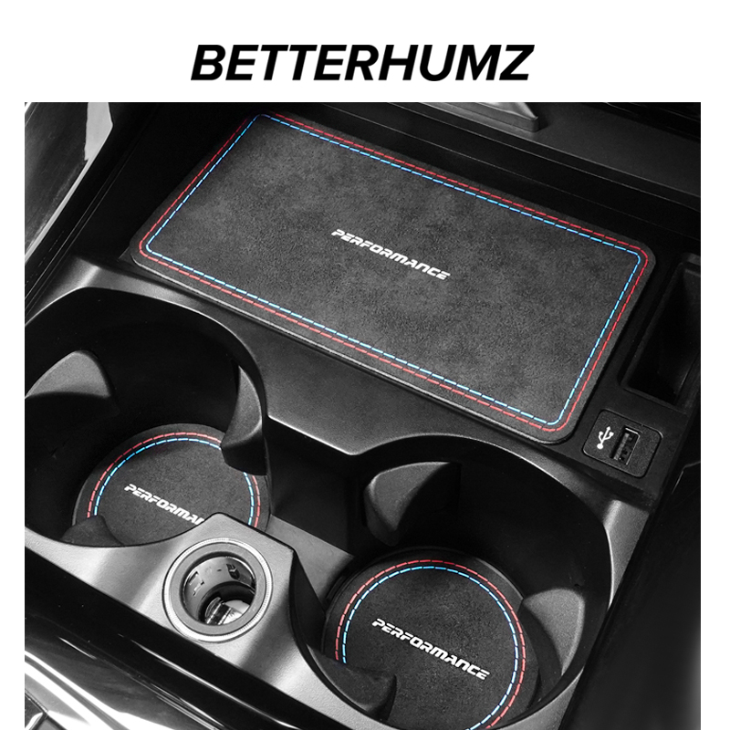 适用于宝马新X3X4汽车水杯防滑垫