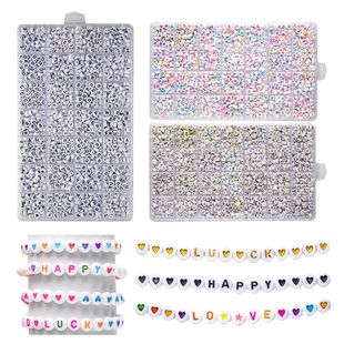 1400PCS Letter Beads 28 Styles Friendship Bracelets Assorted