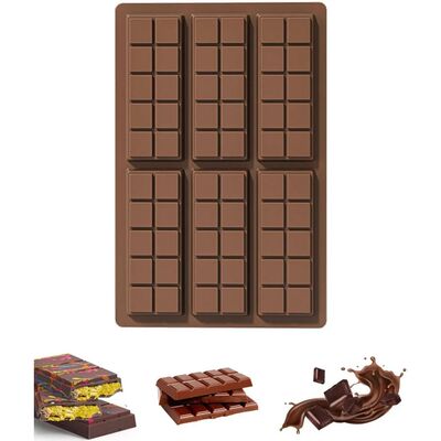 Chocolate bar molds - non-stick chocolate molds, food-grade