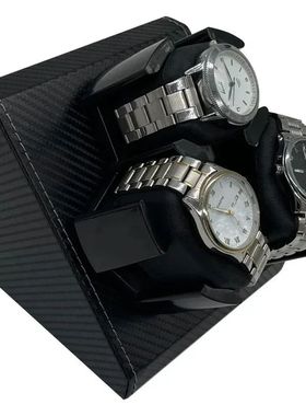Watch Winder for Automatic Watches Box 3 Watches PU Leather