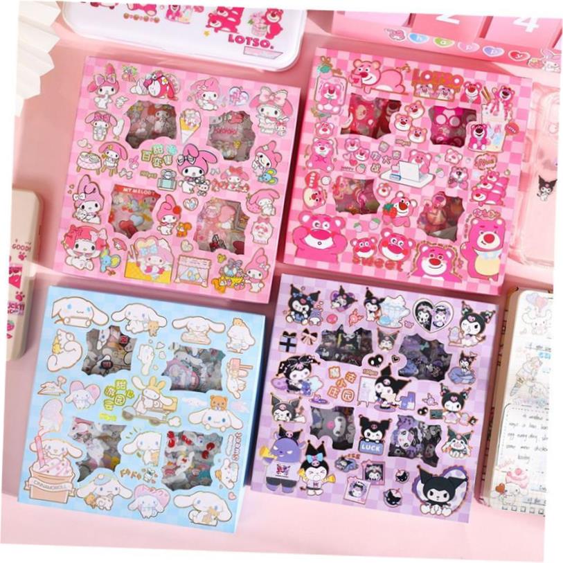 sanrio sticker cinnamoroll kuromi stickers bear cute贴纸pvc
