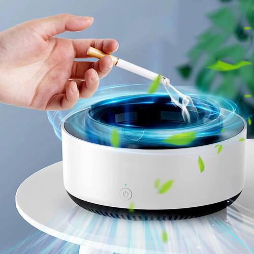 Smart Ashtray Air Purifier Remove Secondhand Smoke and Tobac