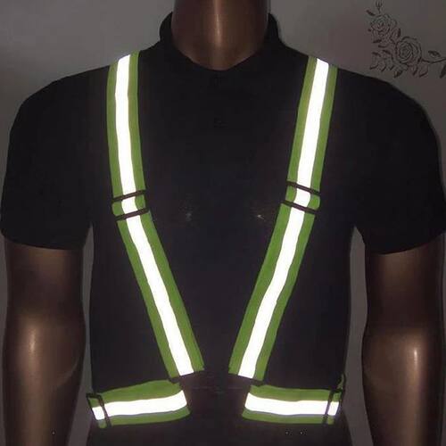 Adjustable Outdoor Safety Vests Night Walking Highlight Refl