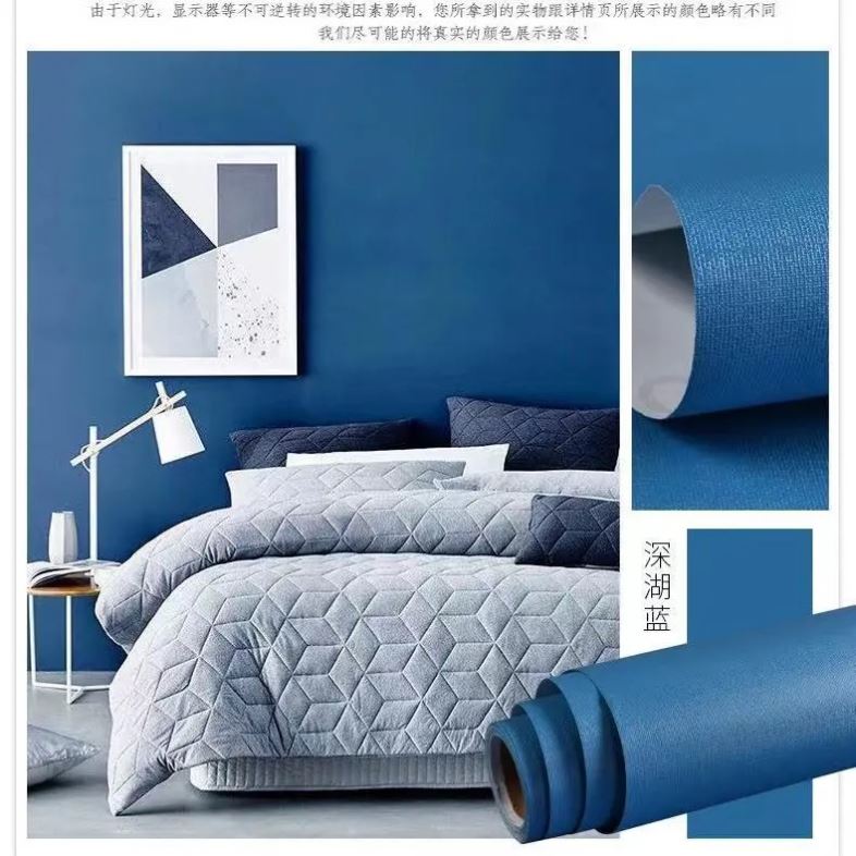 d pvc wall sticker living room plain 3d decorative wallpaper