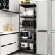 storage Kitchen cabinets racks dishes shelves microwave