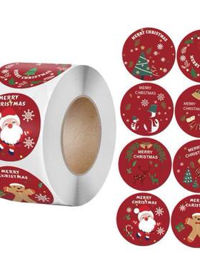 Christmas Party Gift Sticker Cute Stickers Decorative Sealin