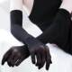 Lace Gloves Thin Hollow Sexy Long Transparent Breathable Sea