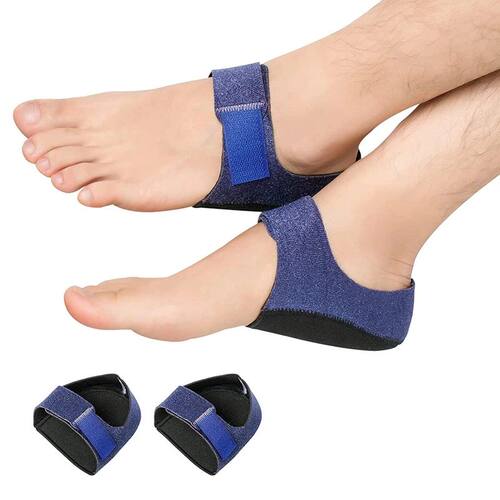 1 Pair Gel Heel Cushion Socks Skin Care Heel Cups Pads Prote