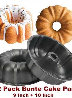 Fluted Tube Pan Steel Bunte Cake Pan Bundt Pan Baking