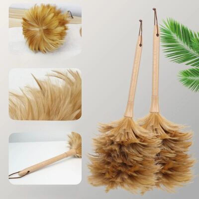 Pure Handcrafted Feather Duster, Old-fashioned Household Dus