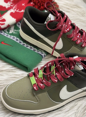 钩子彩色字母扁鞋带适dunk绿色空军一号af1情人节aj板鞋DIY鞋绳子