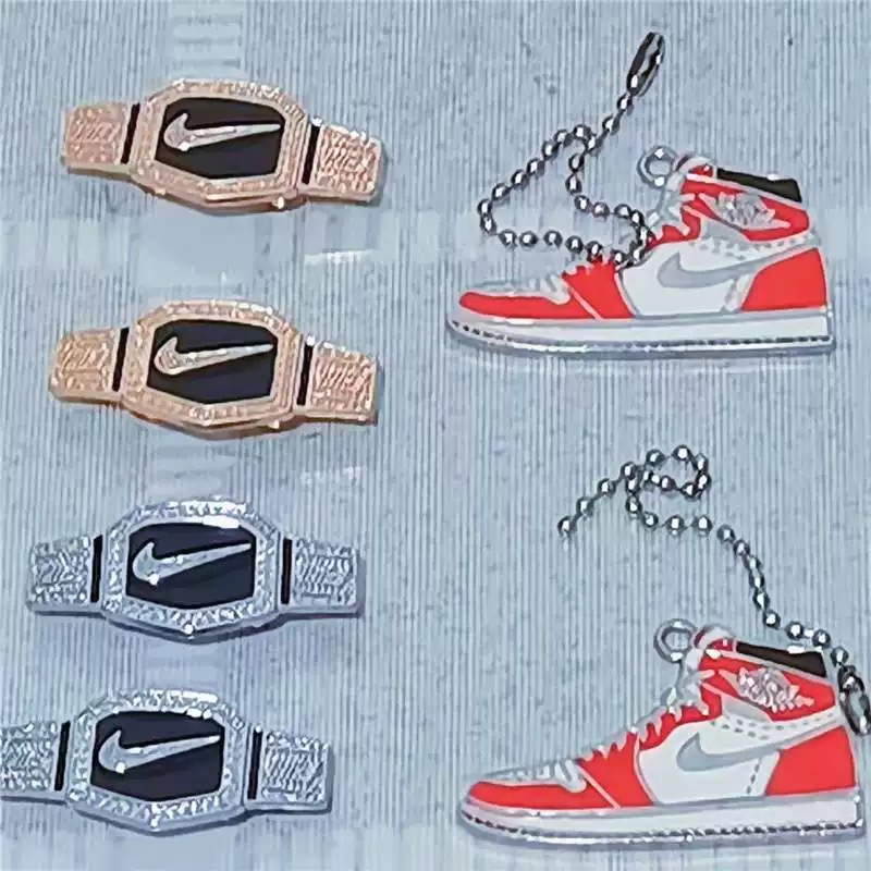 空军一号AF1 AJ1装饰配件篮球鞋鞋扣挂件金属ins潮流饰品配饰男女