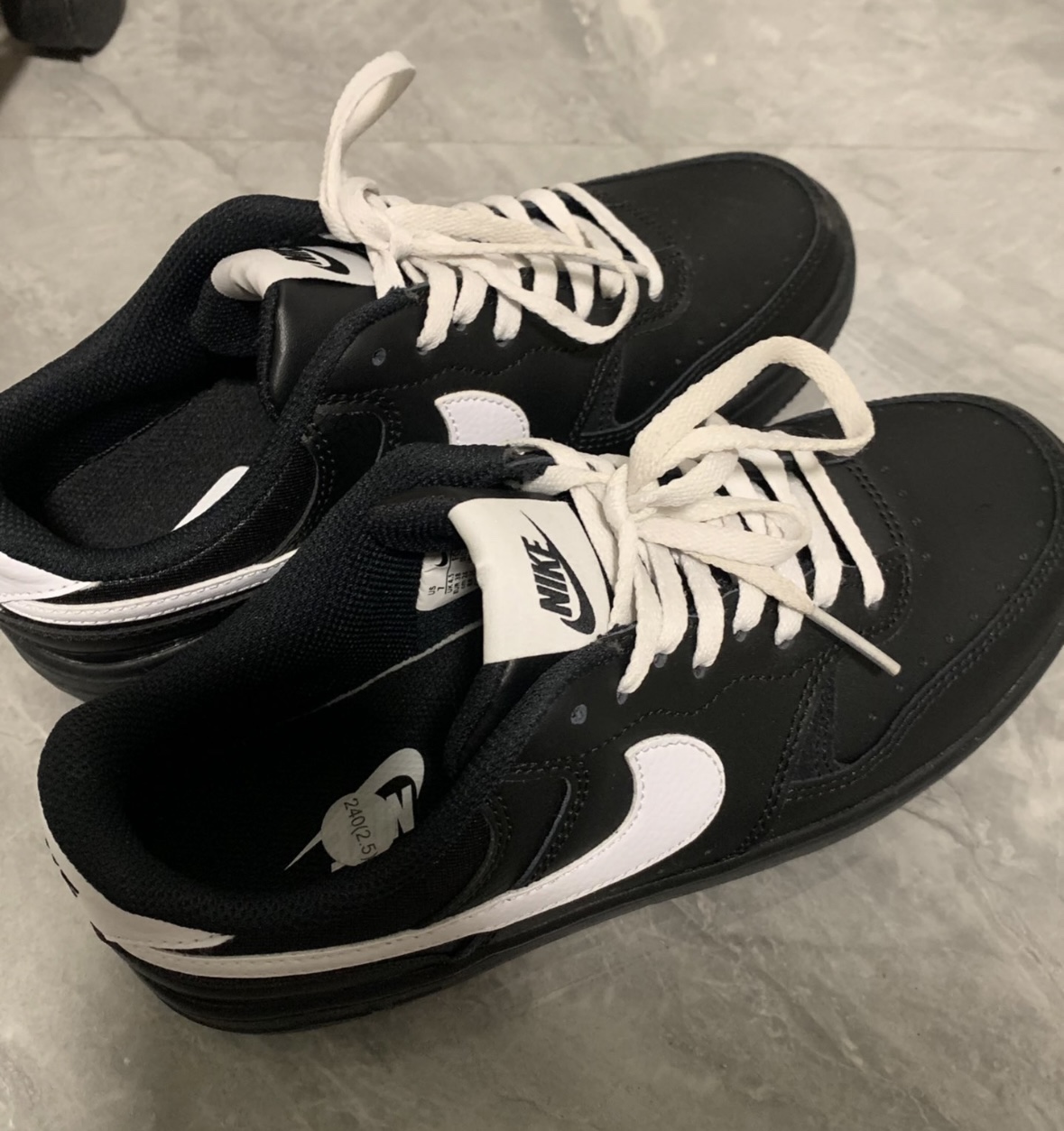 适配nike gamma force低帮板鞋黑白米色麻绳鞋带空军一号af1鞋绳
