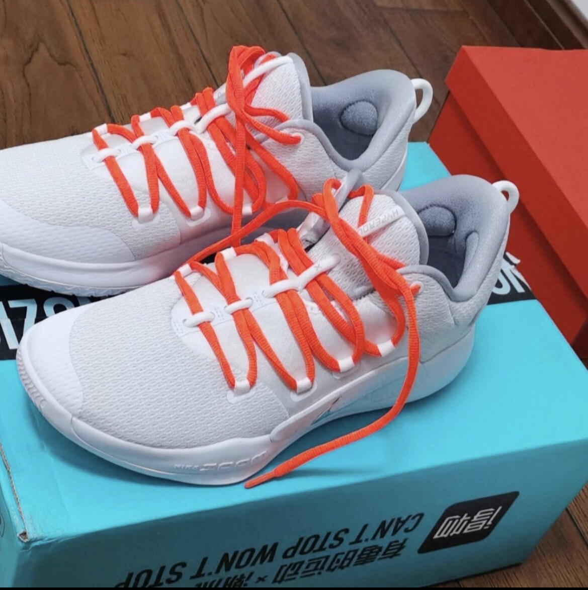 适配hyperdunk x low 10白色粉色橙色椭圆鸳鸯hdx鞋带半圆鞋绳子